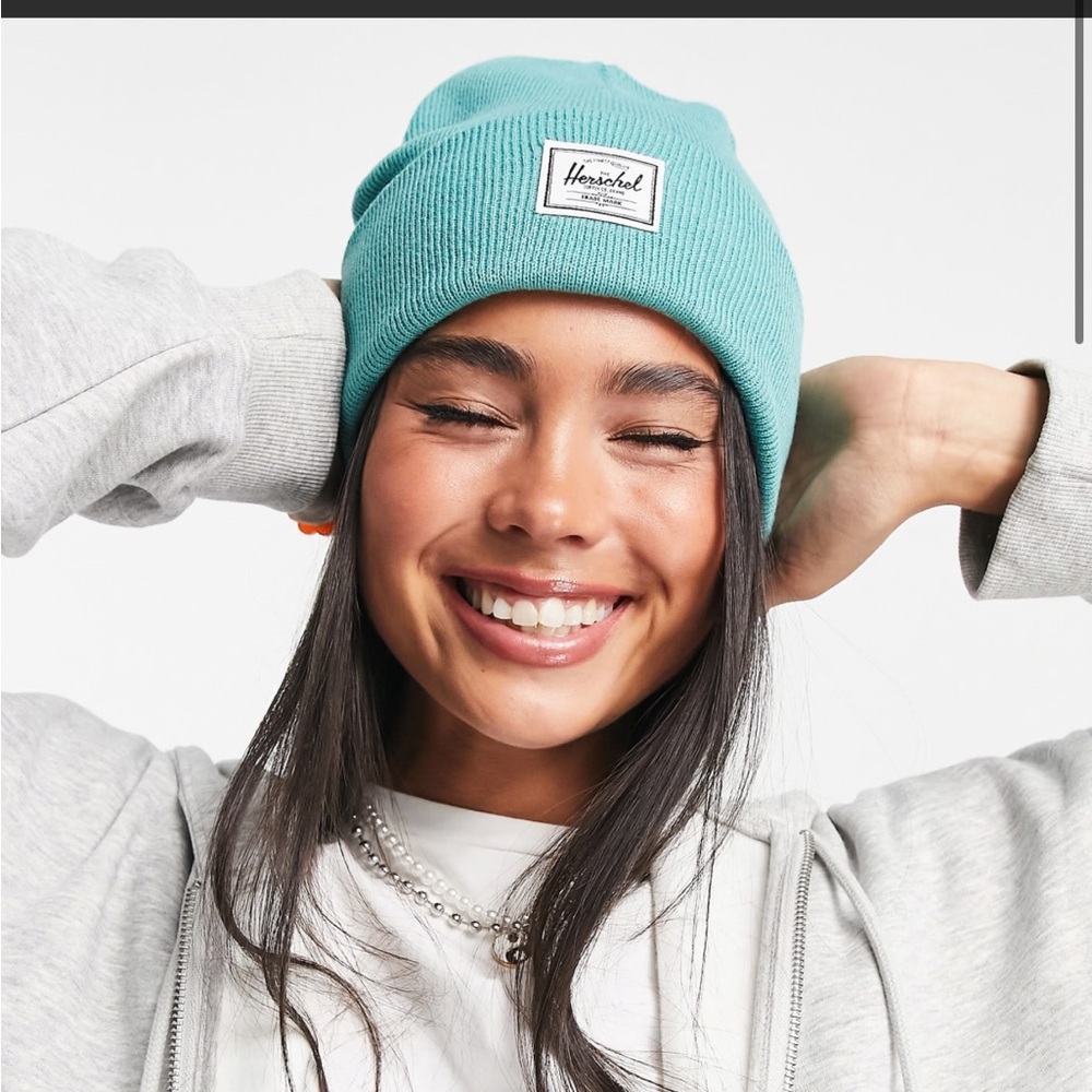 Herschel Supply Co Elmer beanie hat in neon blue